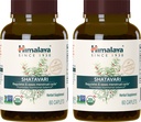 PMS, Menstrual Cramp Relief, Menopause Support 및 Women 's Health, 1,300mg, 60 Caplets, 2 개월 공급, 2 팩에 대한 히말라야 유기 Shatavari