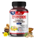 L-Arginine, Fadogia Agrestis, Tribulus Terrestris, Maca Root, Beetroot, L-Citrulline, Creatine - USA Made (90 일 공급)를 가진 1개의 단지에 있는 매우 시험 캡슐 12