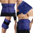 Injuries Reusable 젤을 위한 REVIX 얼음 팩은 더 낮은 뒤, 뒤 어깨를 위한 찬 팩, 팔꿈치, 엉덩이, 다리, 포장 전체적인 무릎, 연약한 찬 압착, 16 × 9" 해군을 위해 포장합니다