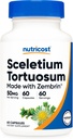 Nutricost Zembrin (Sceletium Tortuosum) 60 캡슐 (50mg 각) - 채식 캡슐, 비 GMO, 글루텐 무료