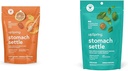 UpSpring Stomach Settle Drops 번들 Ginger, Lemon - 55 Ct 및 28 Ct