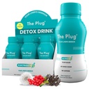 Plug Liver Cleanse Detox & Repair Drink Electrolytes Organic Herbal Liquid Detoxify Body Plants 보충 지원 체중 감소 천연 건강 Hydrate Sports Energy Immunity Shots Minerals Vitamins