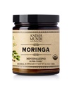 Anima Mundi Apothecary Moringa 잎 분말 - 순수한 유기 열대 우림 Superfood - 에너지 지원 보충교재, 자연적인 & 비 GMO 녹색 분말 (6oz/170g)